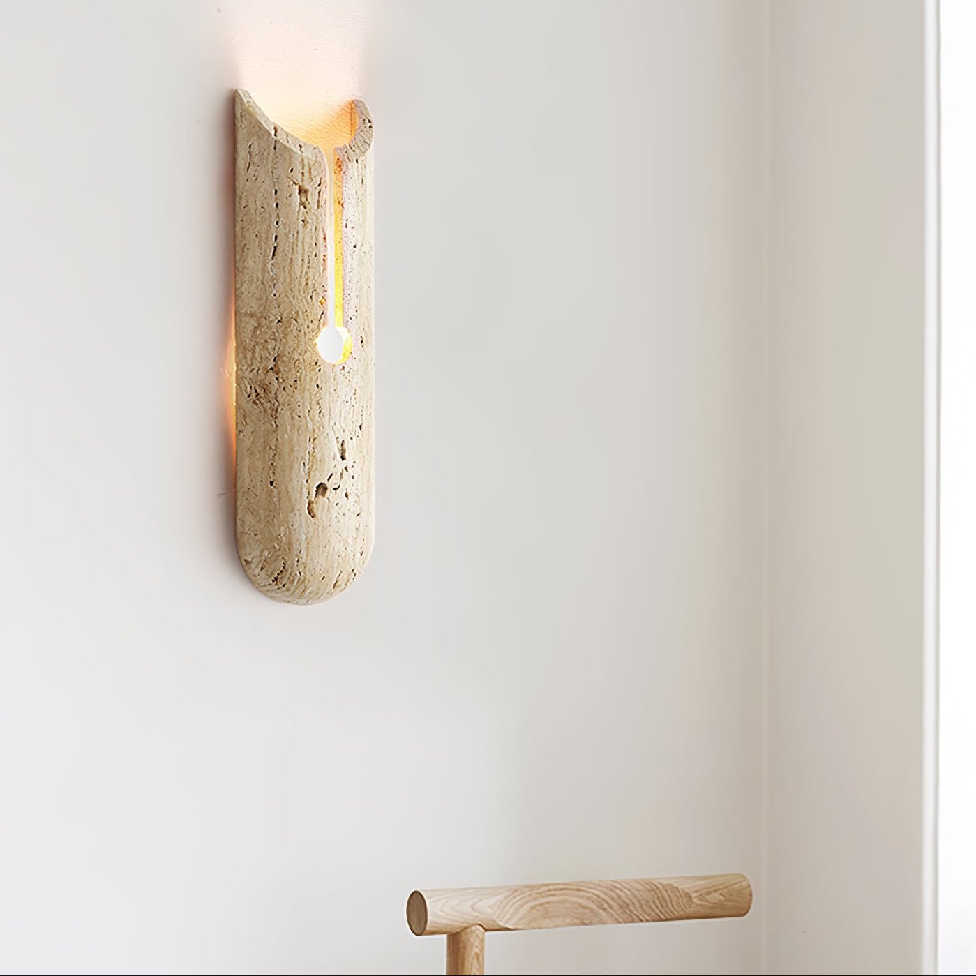 Lucreza Natuursteen Wandlamp