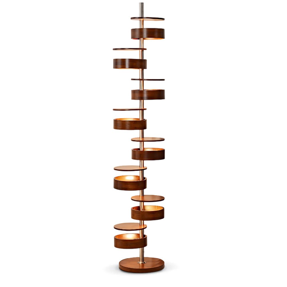 Qenisca Houten Vloerlamp