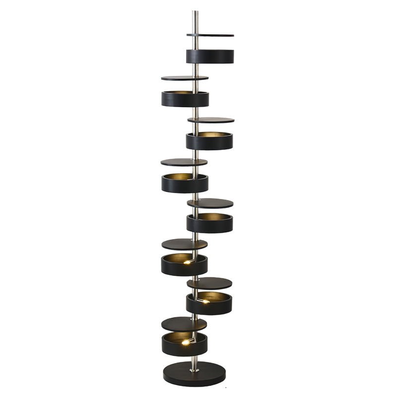 Qenisca Houten Vloerlamp