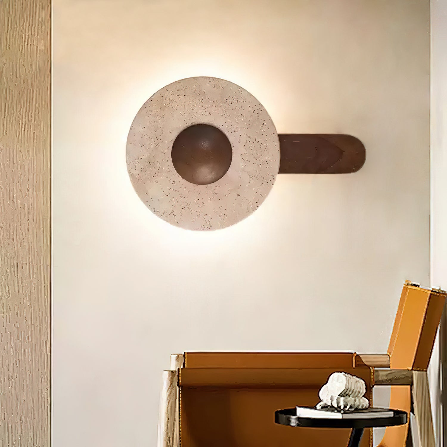 Jome Travertijnen Wandlamp