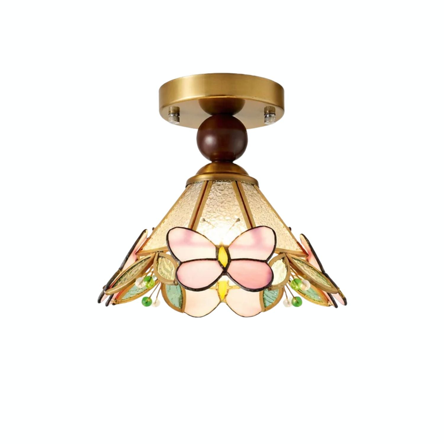 Tiffany Vlinder Plafondlamp