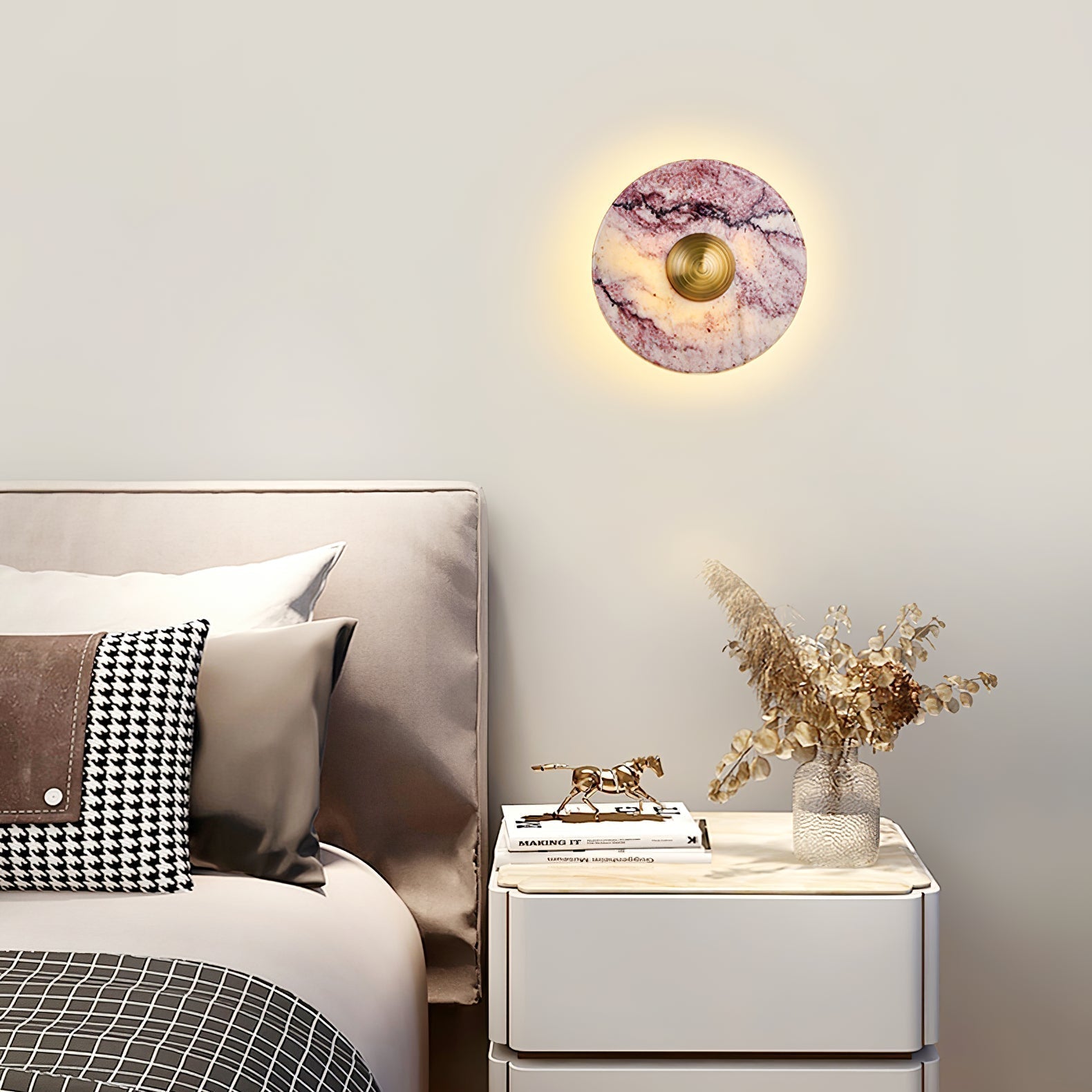 Lanysca Marmeren Wandlamp
