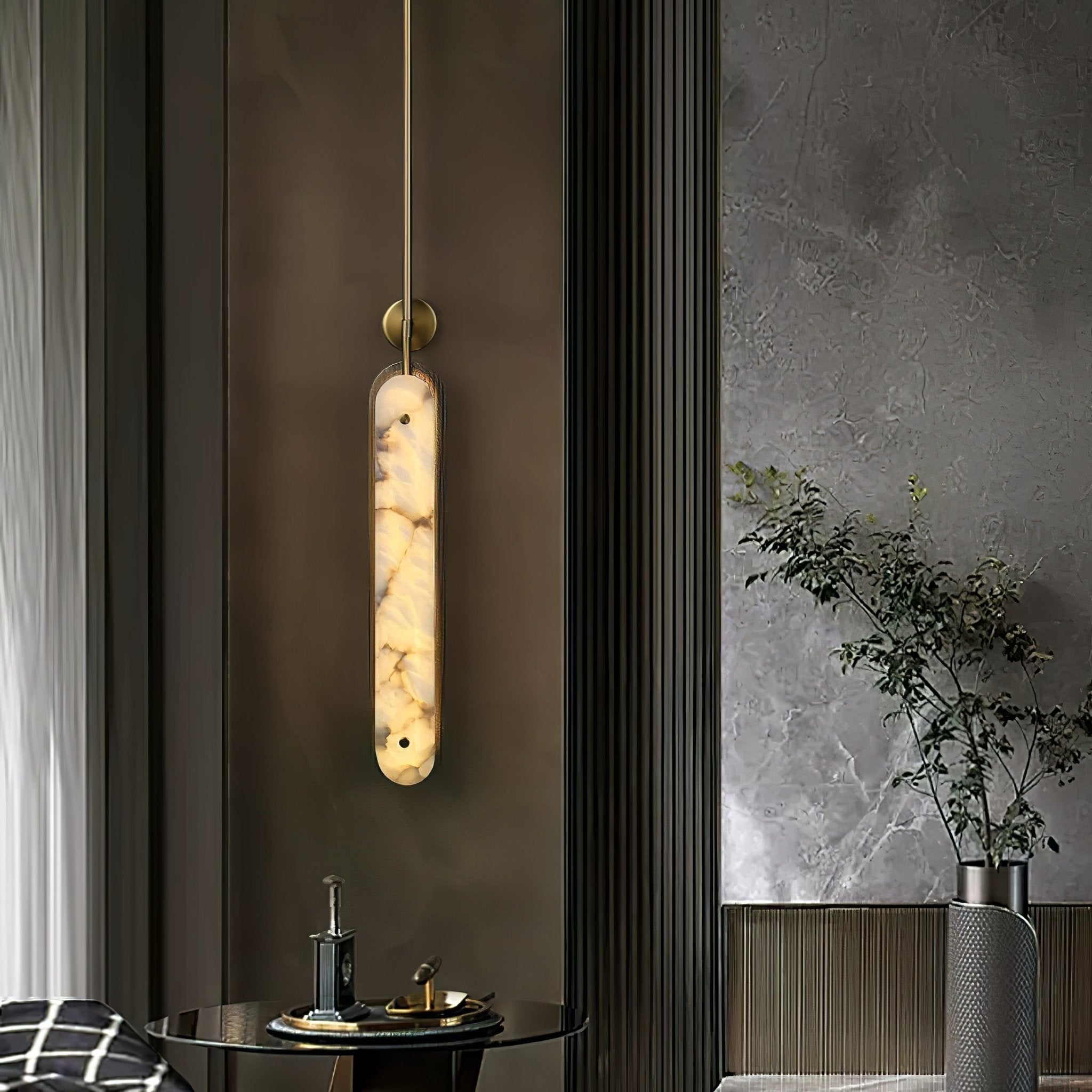 Melyse Albasten Wandlamp