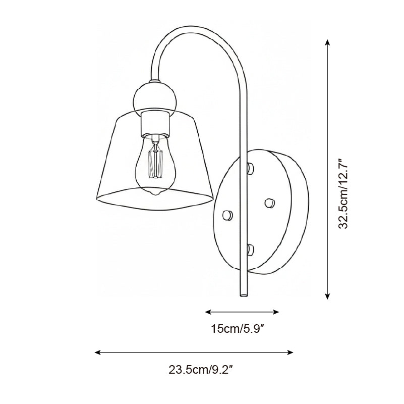 Lysbelo Wandlamp