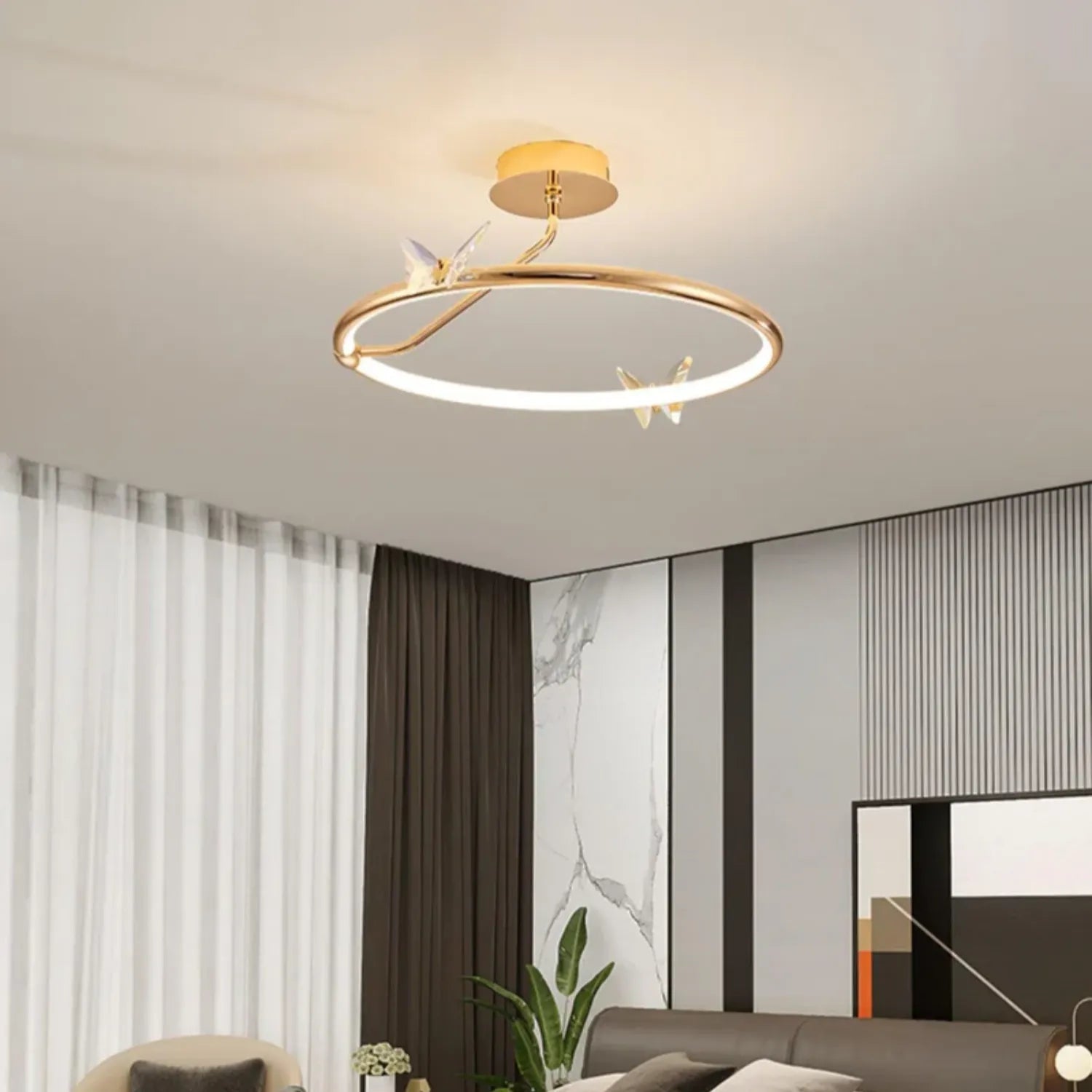 Ringvlinder Plafondlamp