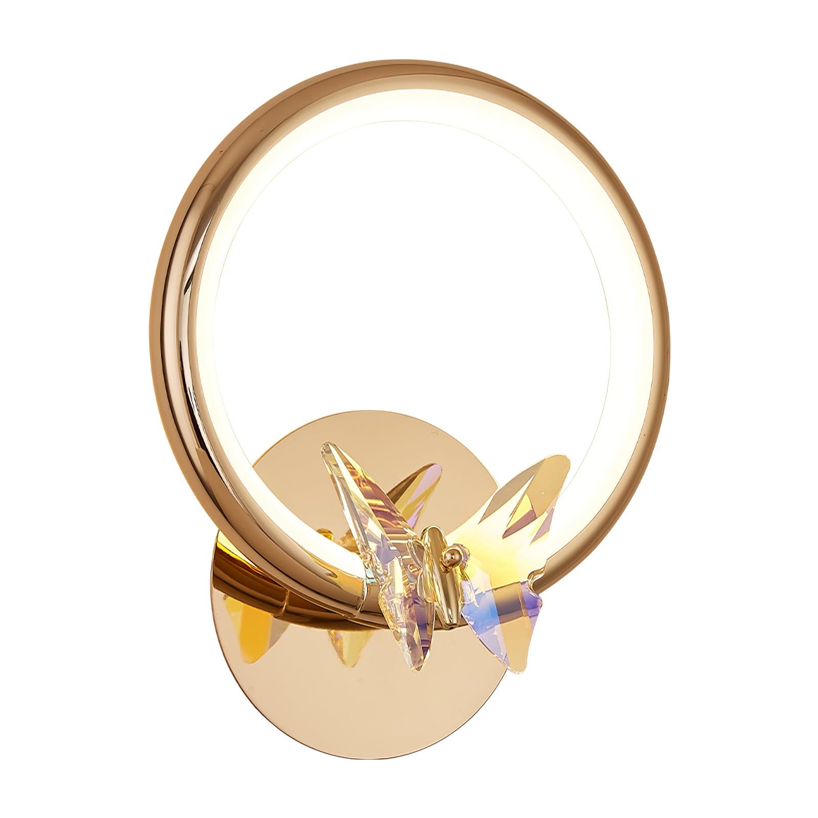 Ringvlinder Wandlamp