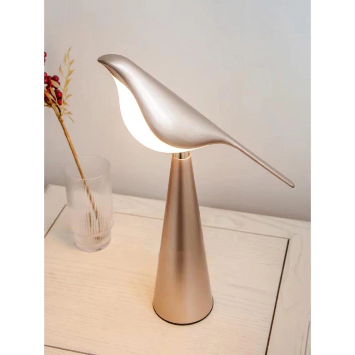 Staande Birdmann Tafellamp