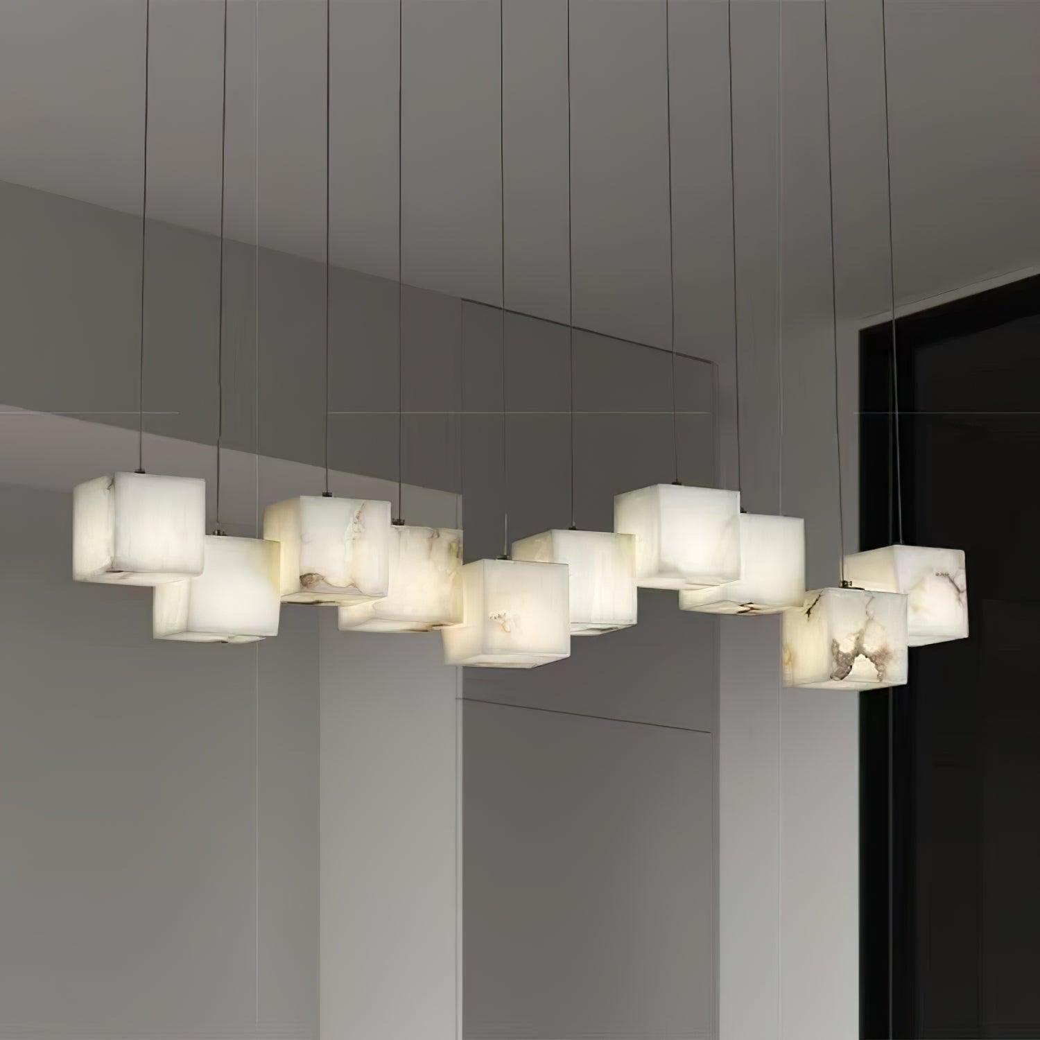 Box Line Albasten Hanglamp