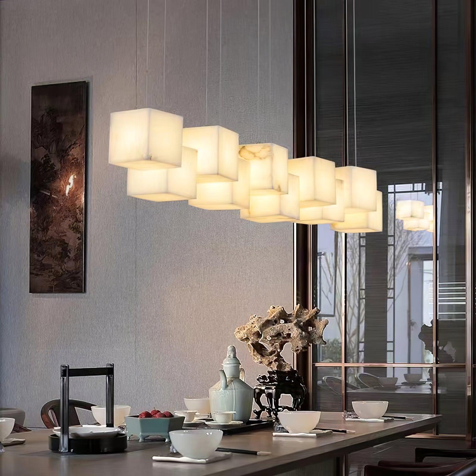 Box Line Albasten Hanglamp