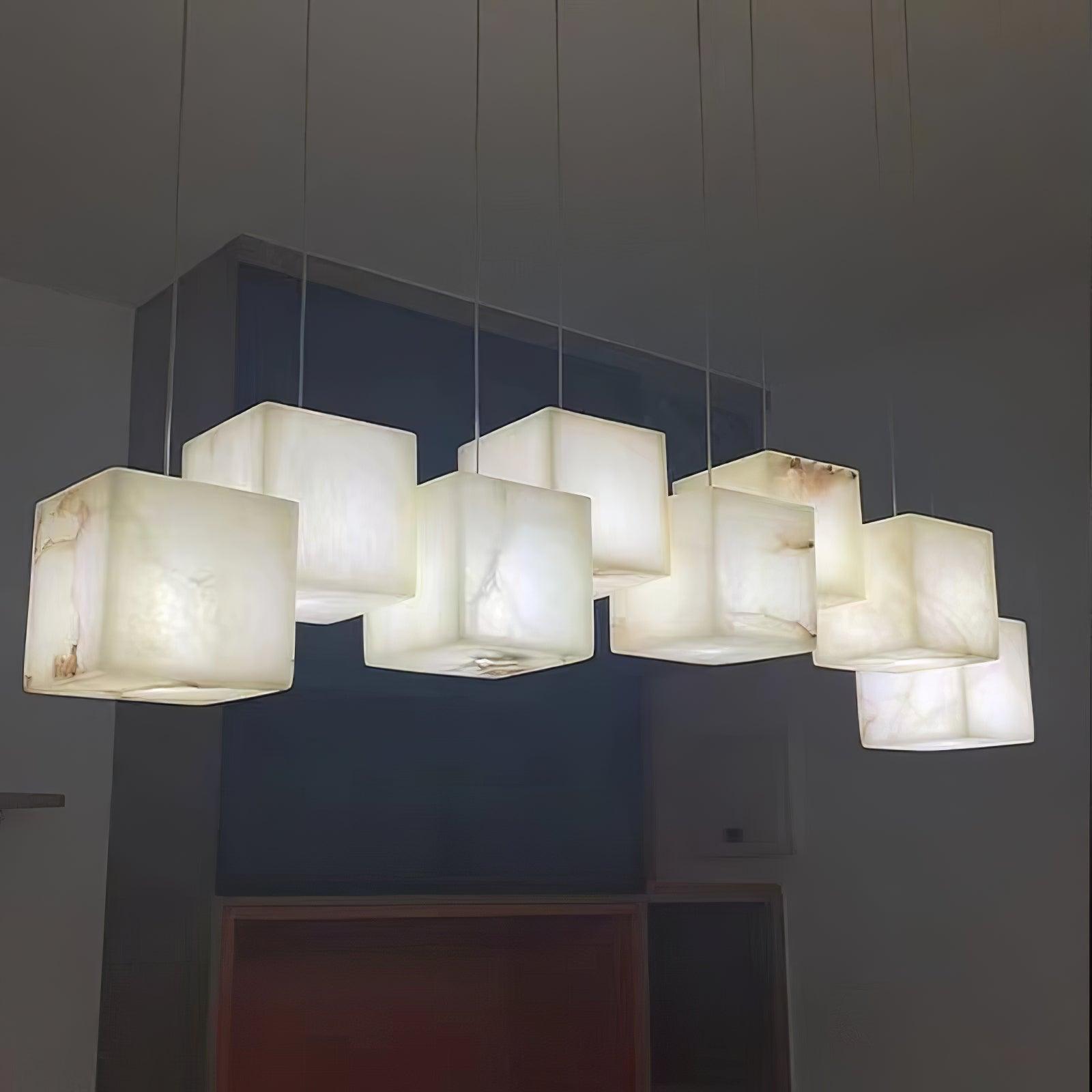 Box Line Albasten Hanglamp