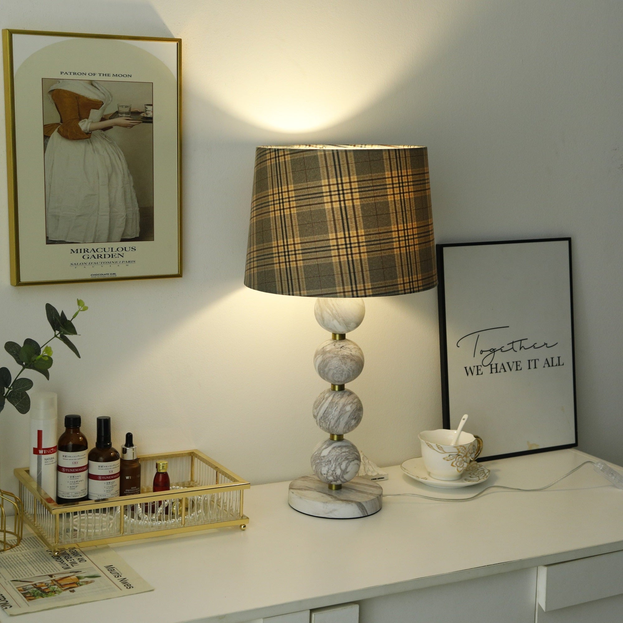 Merellis Marmeren Tafellamp