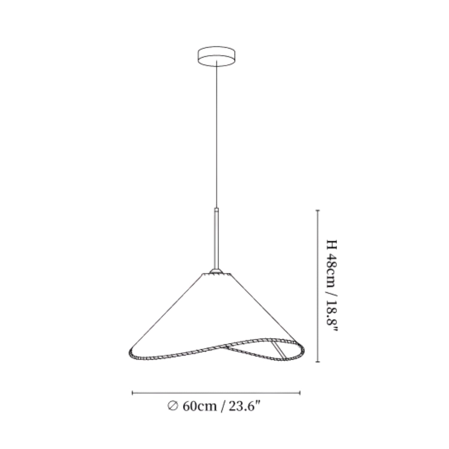 Twisade Hanglamp