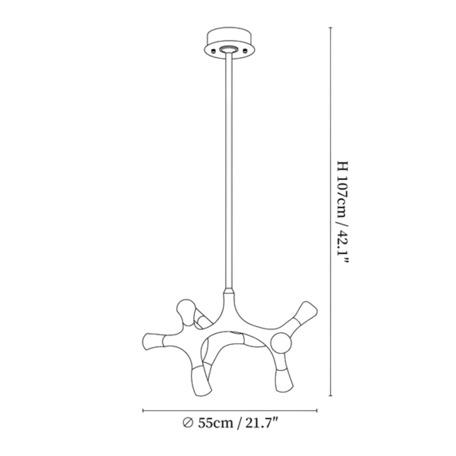 Bonewood Hanglamp