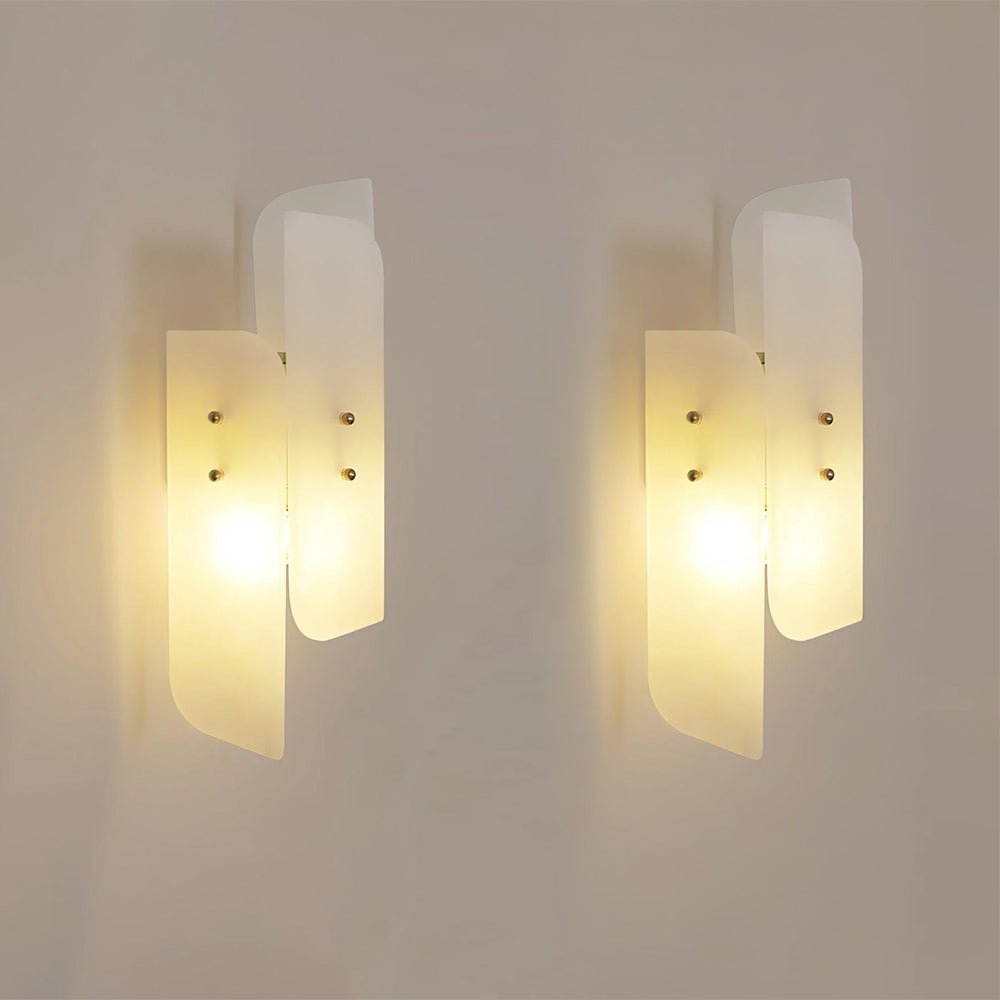 Duolith Albasten Wandlamp