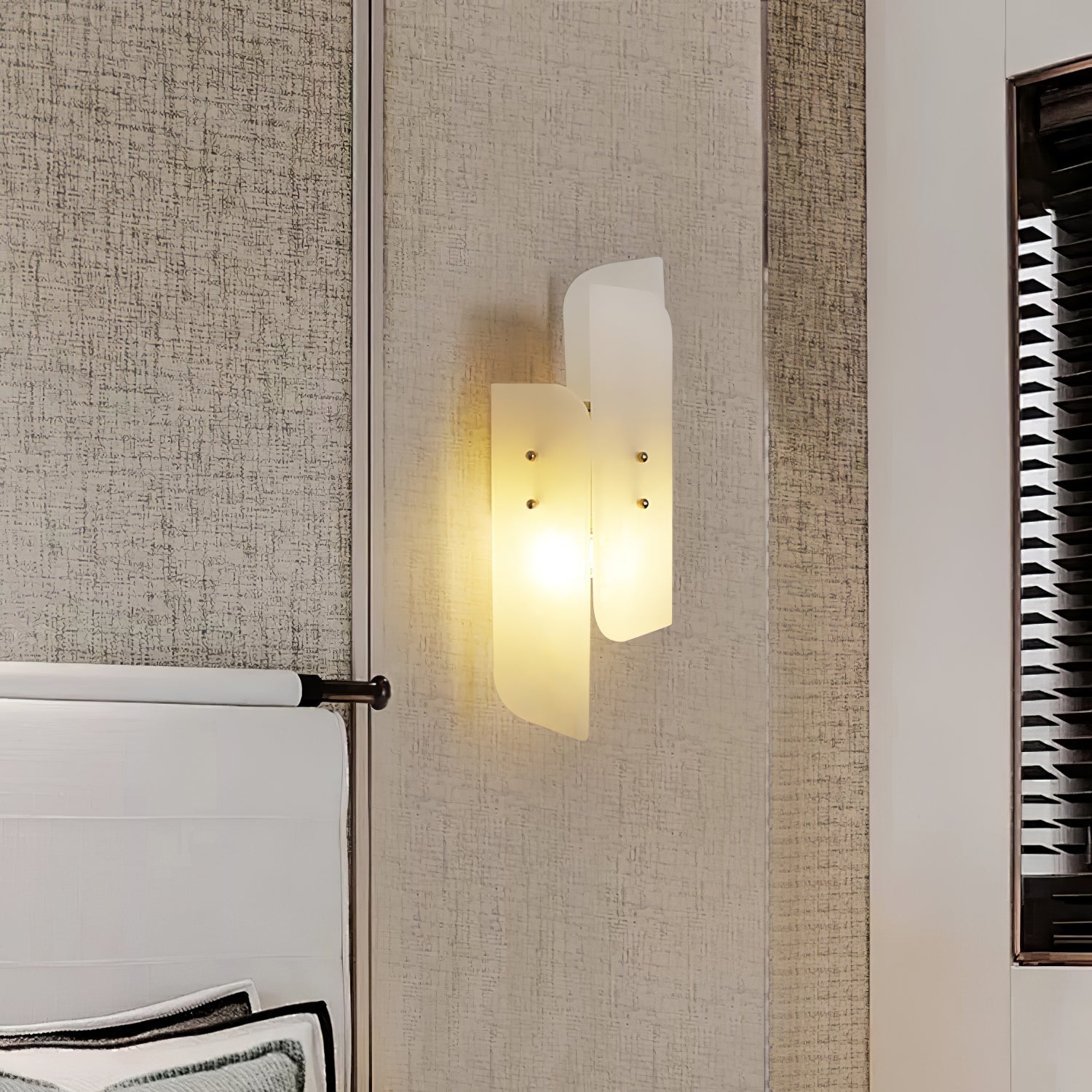 Duolith Albasten Wandlamp