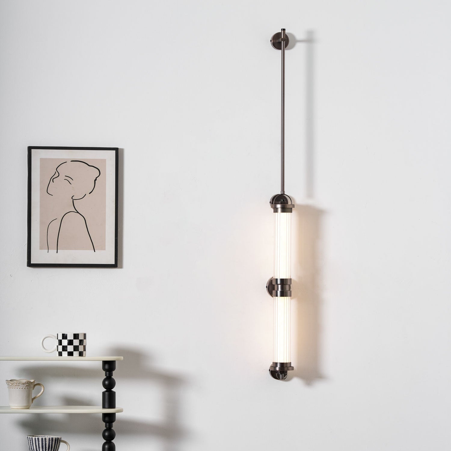 Xeso Verticale Wandlamp