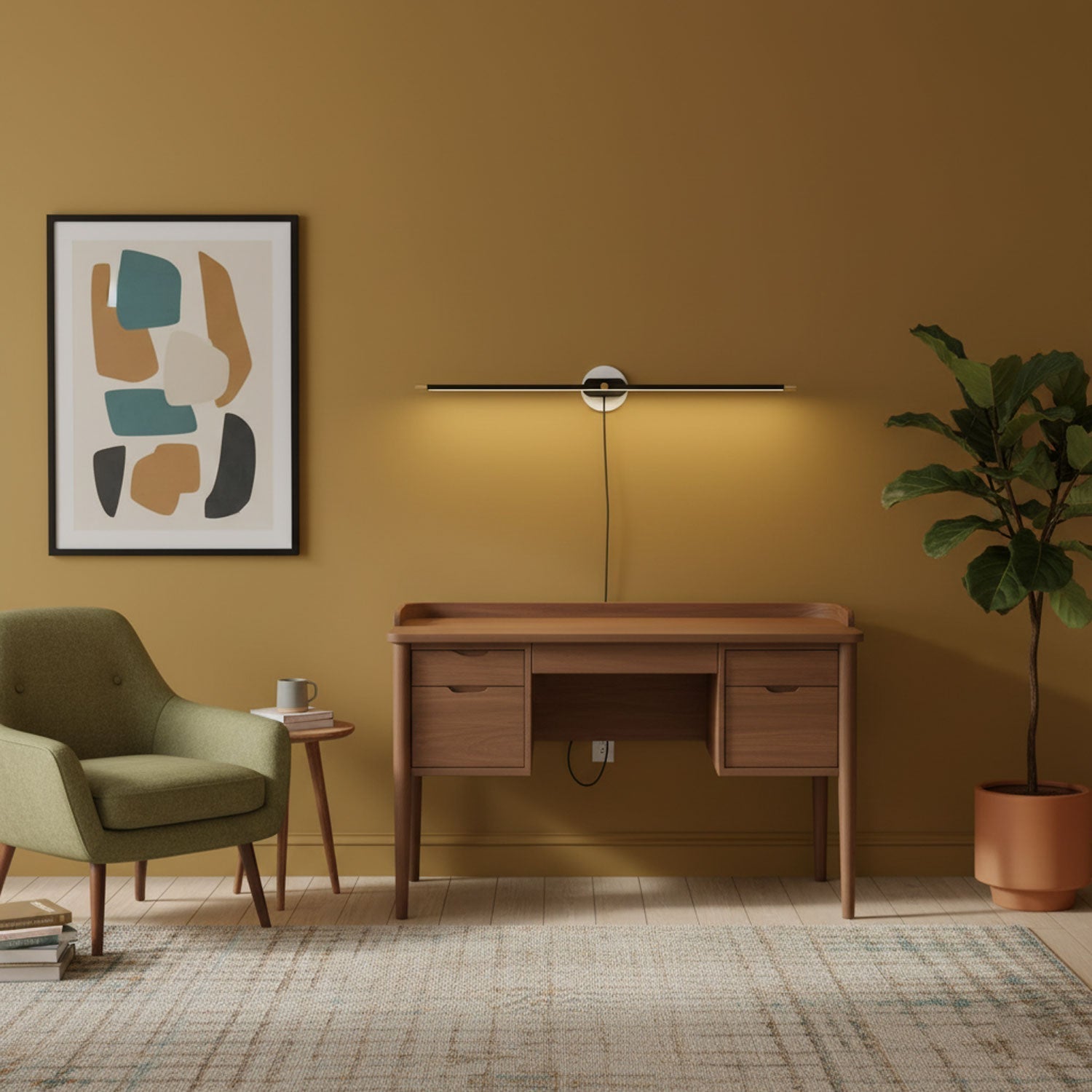 Geo Lineaire Wandlamp