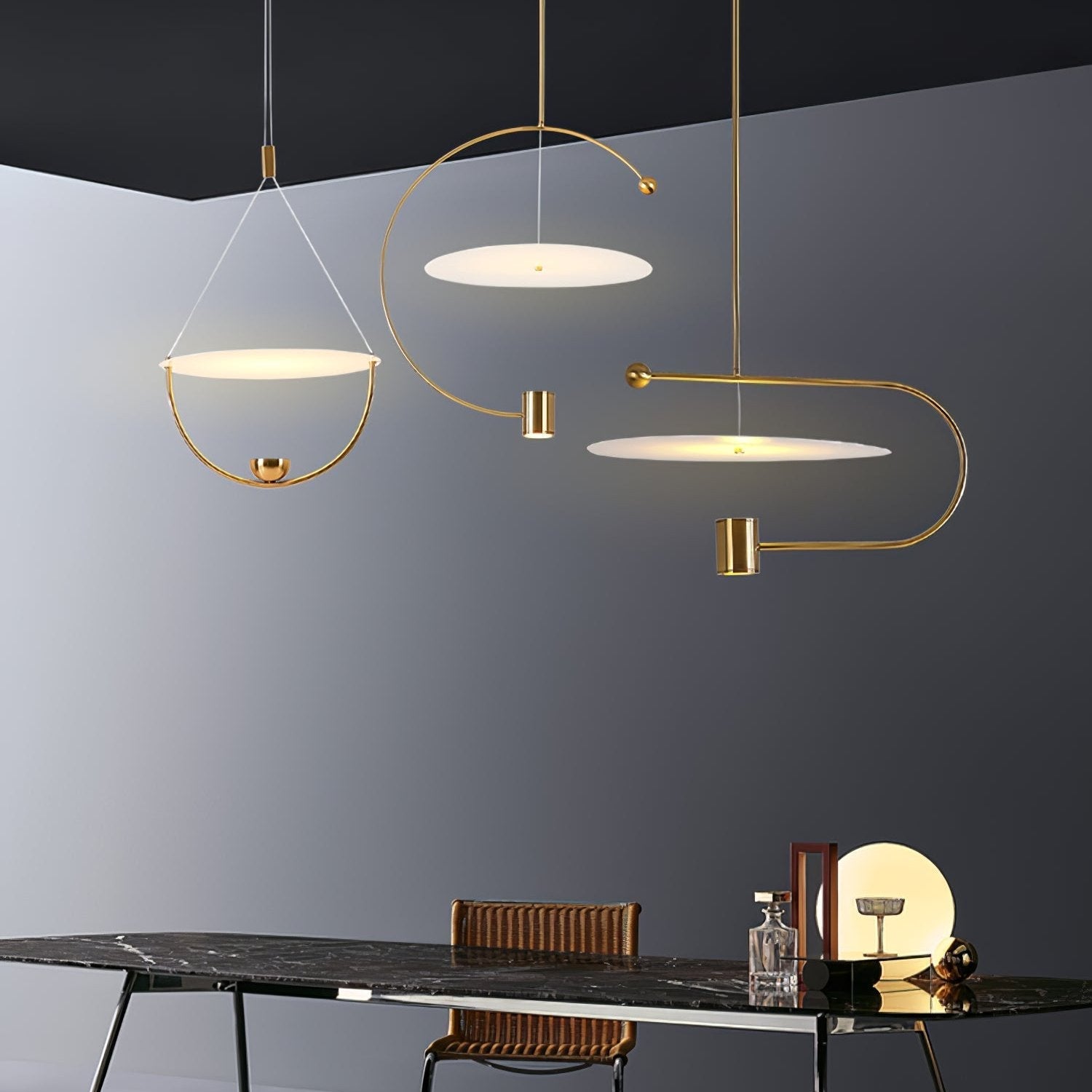 Meliza Disc Hanglamp
