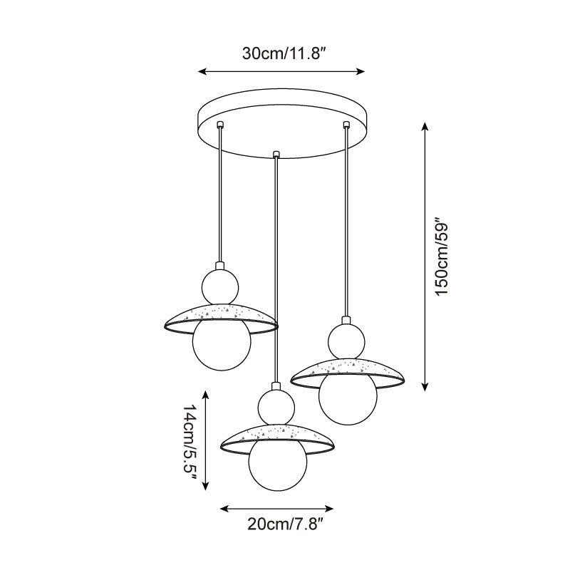 Motiso Hanglamp