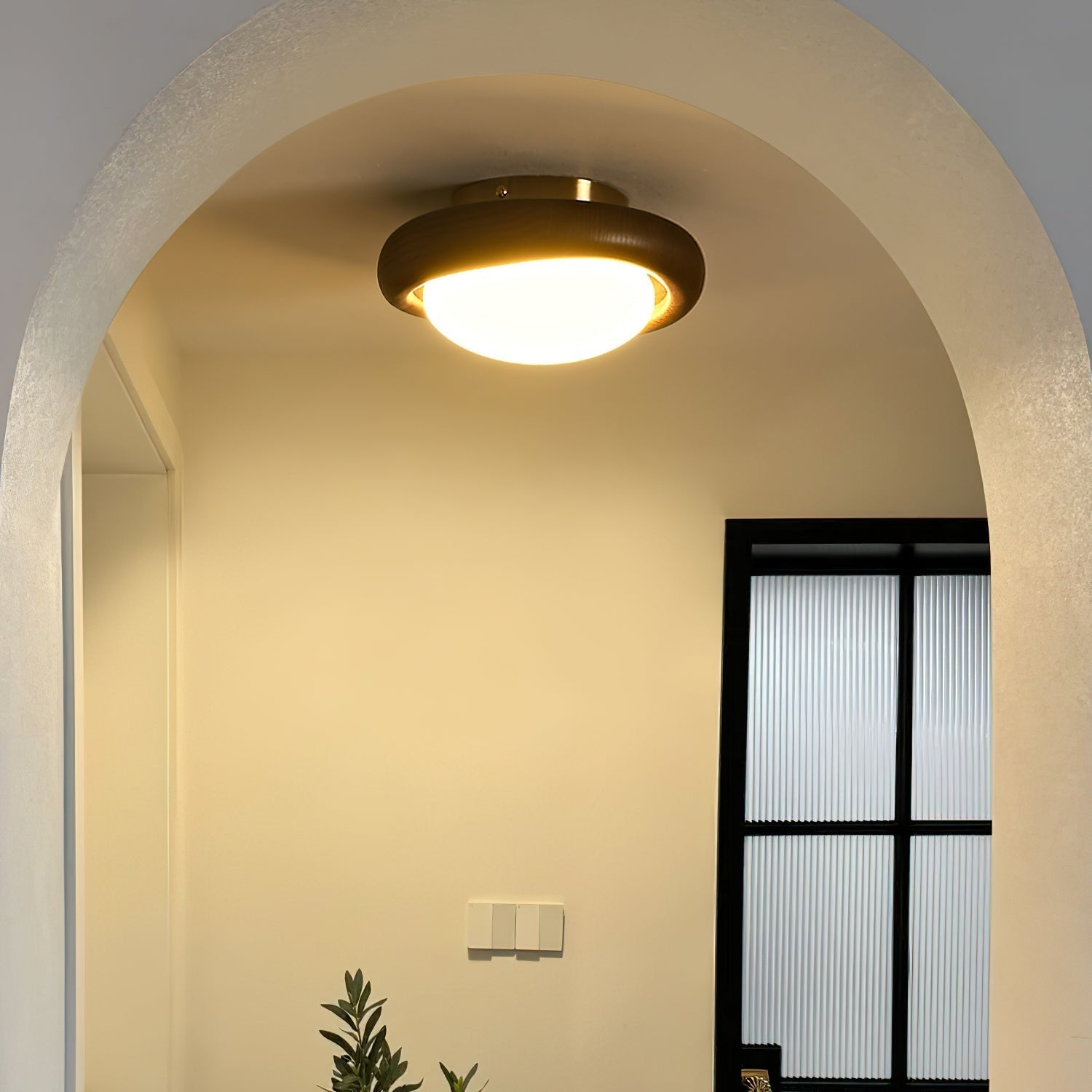 Mozofo Japandi Stijl Plafondlamp