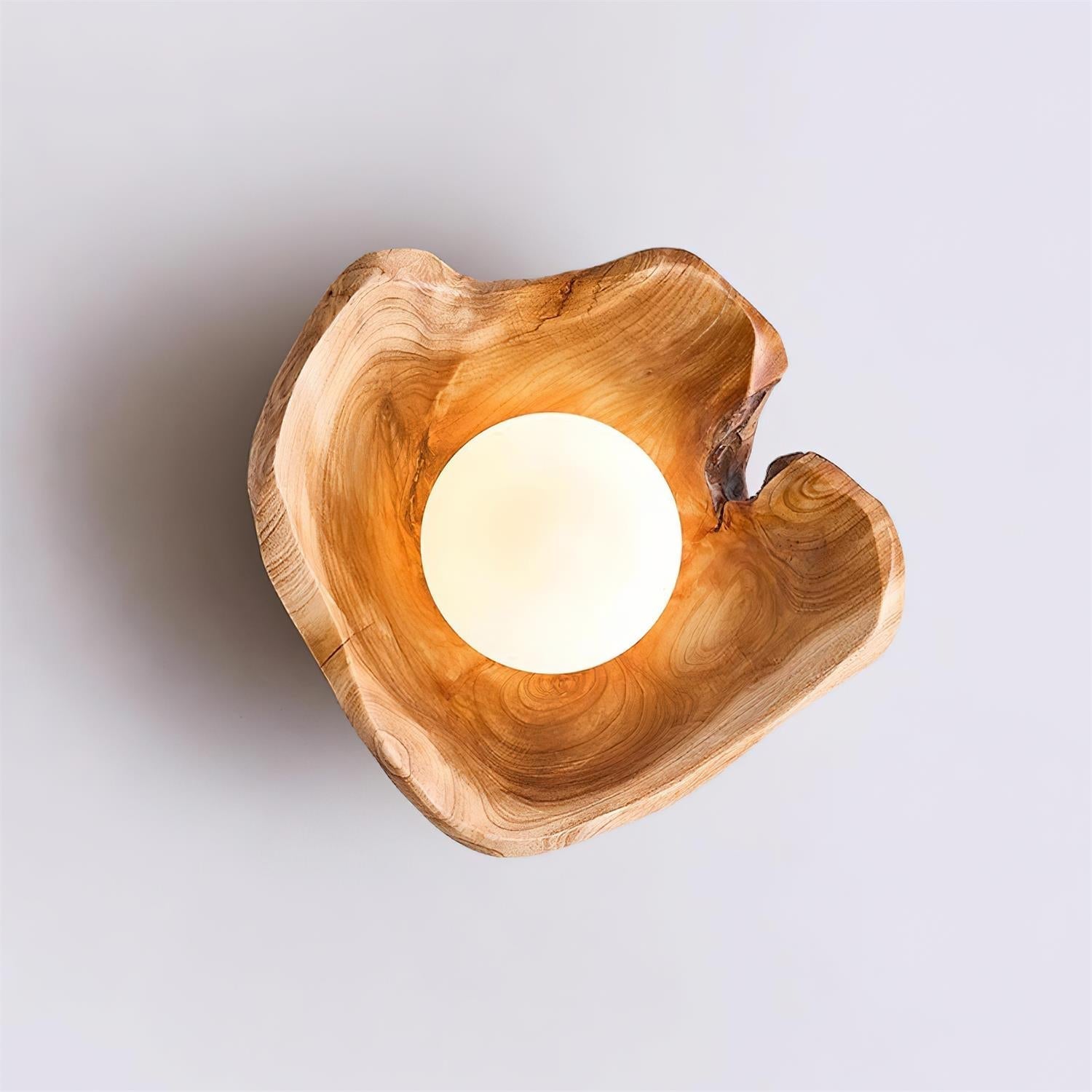 Perzon Houten Wandlamp