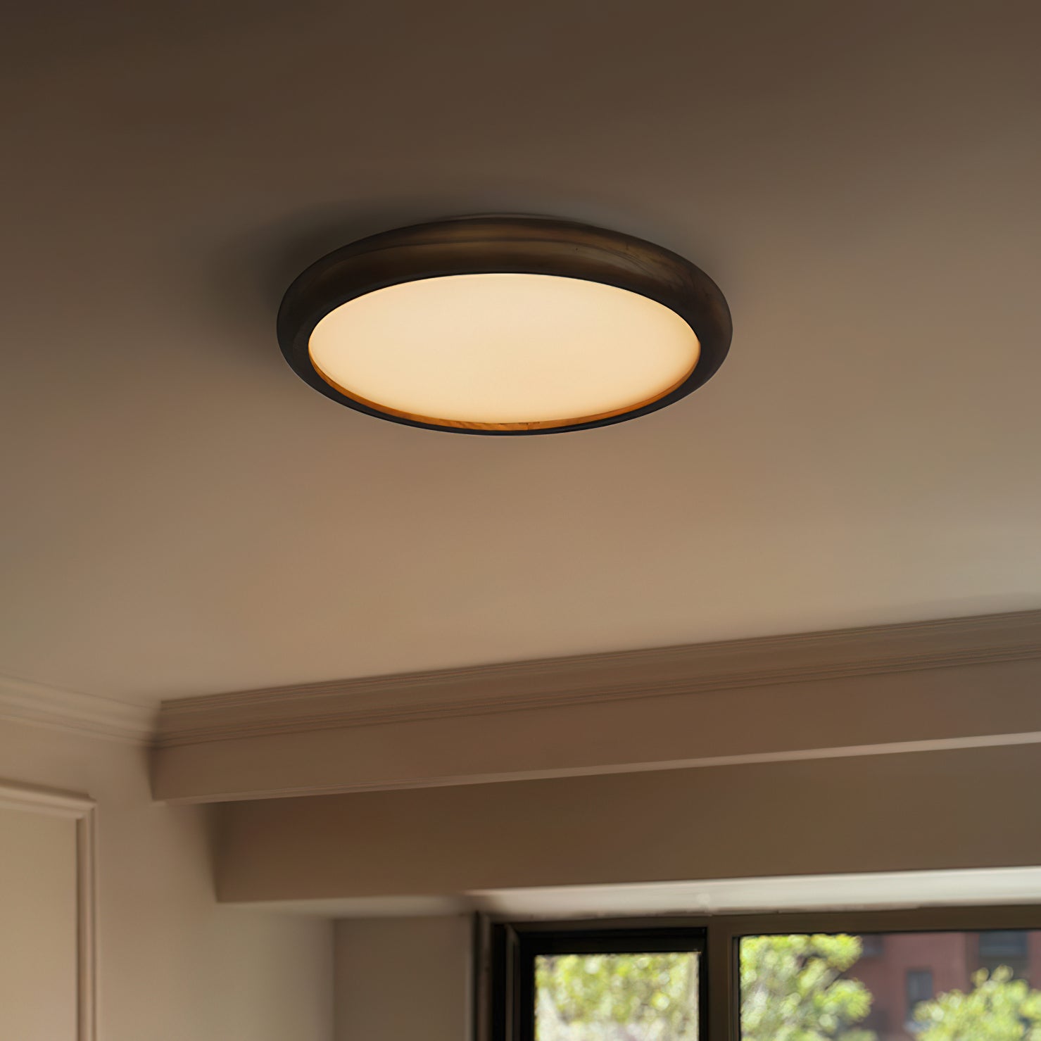 Neltusa Japandi Stijl Plafondlamp