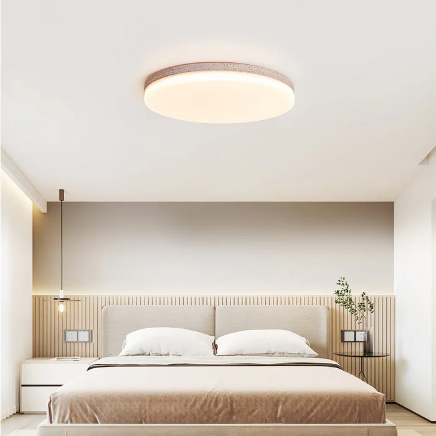 Noaze Natuursteen Plafondlamp