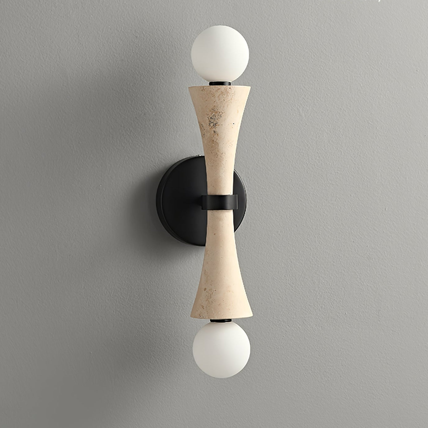 Obelize Duo Natuursteen Wandlamp