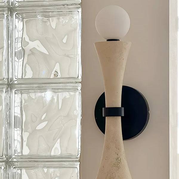 Obelize Duo Natuursteen Wandlamp