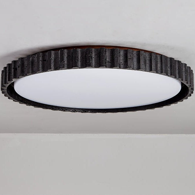 Obelso Travertijnen Planfondlamp