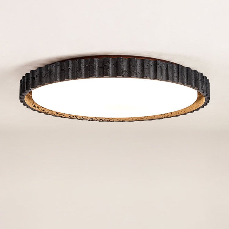Obelso Travertijnen Planfondlamp