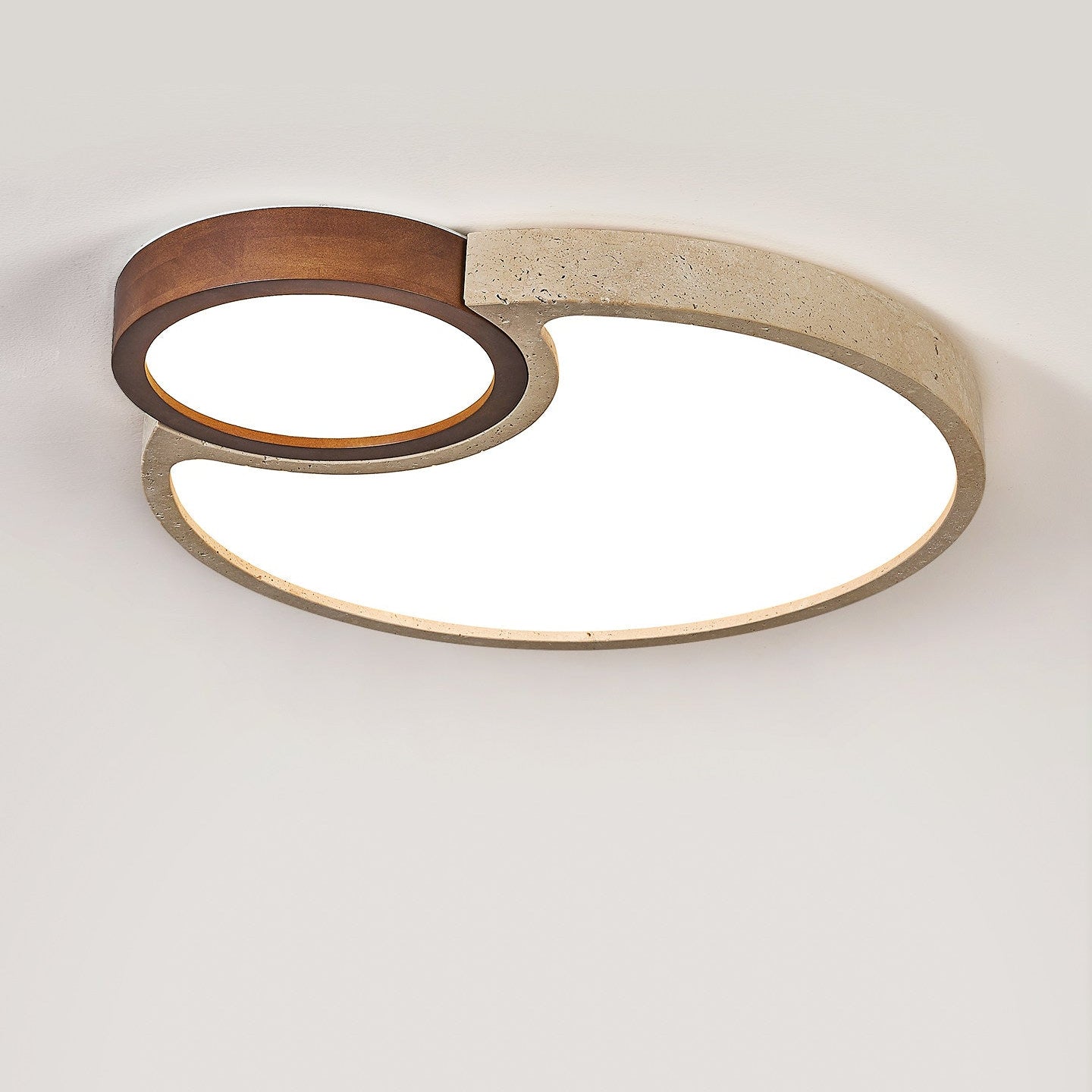 Torev Travertijnen Plafondlamp