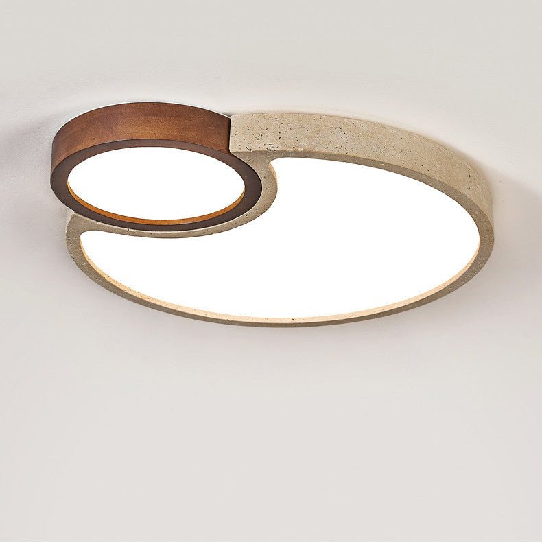 Torev Travertijnen Plafondlamp