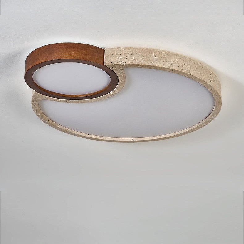 Torev Travertijnen Plafondlamp