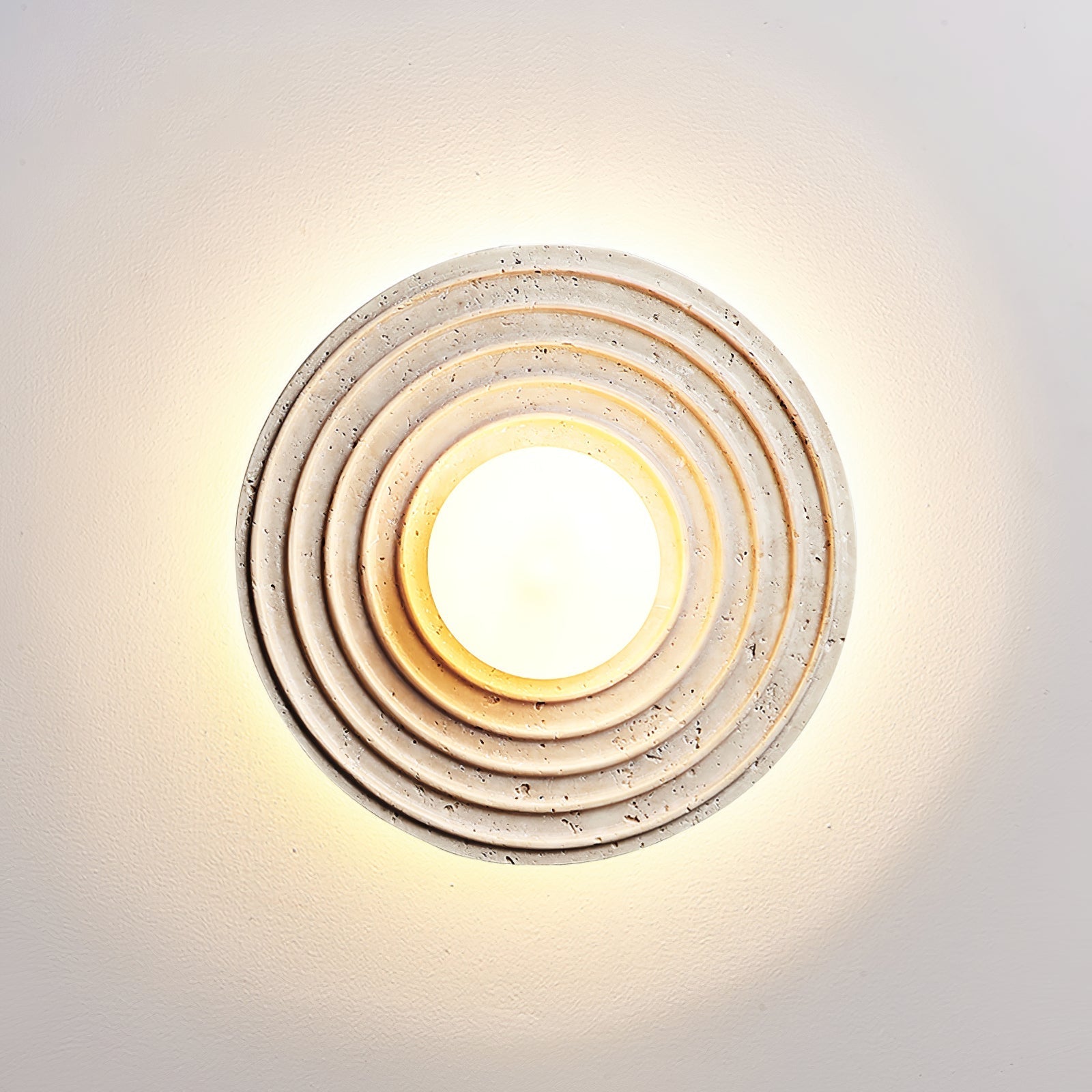 Ribensy Travertijnen Wandlamp
