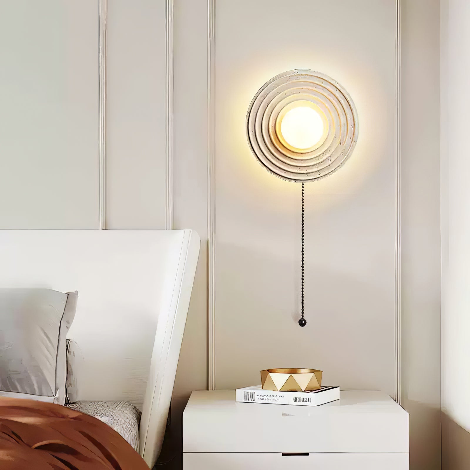Ribensy Travertijnen Wandlamp
