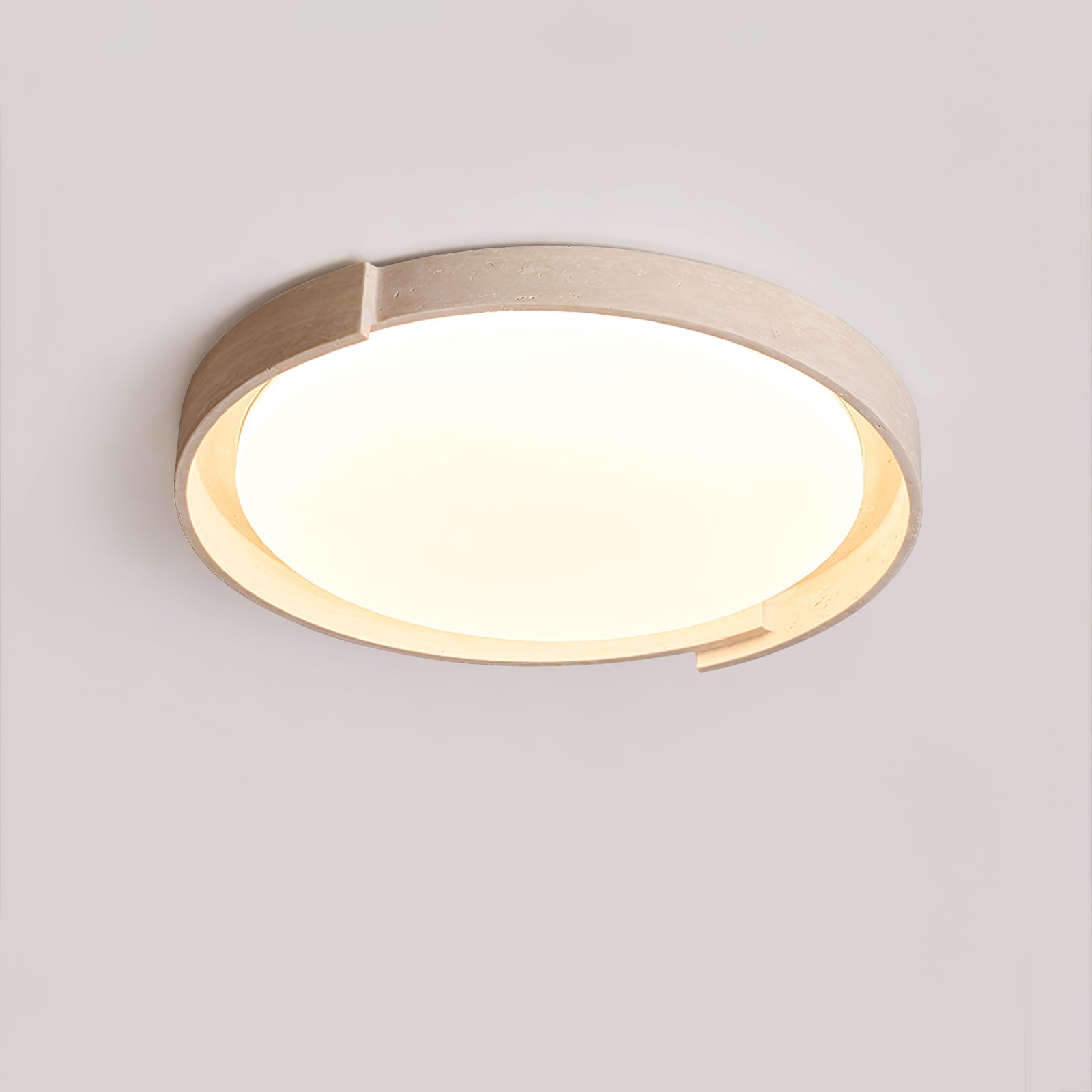 Egitan Natuursteen Plafondlamp