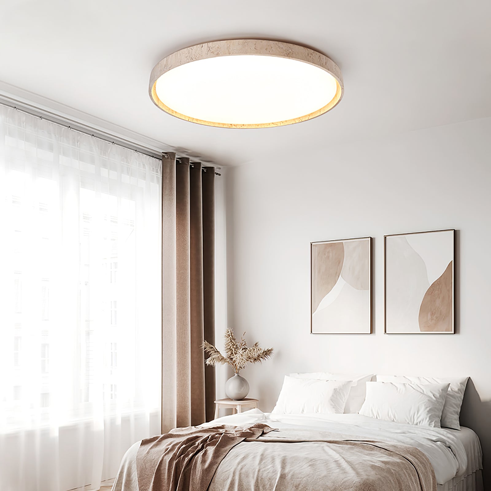 Goa Natuursteen Plafondlamp