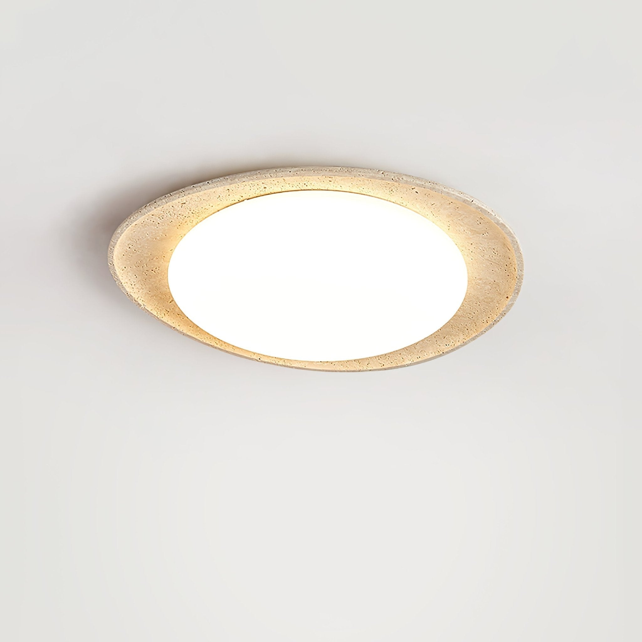 Fiolyn Leaf Natuursteen Plafondlamp