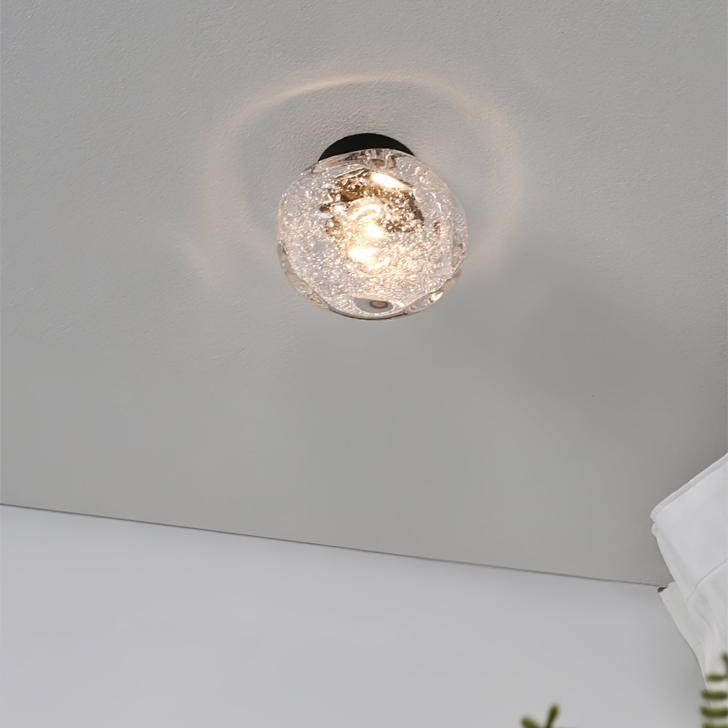 Oltan Glazen Wandlamp