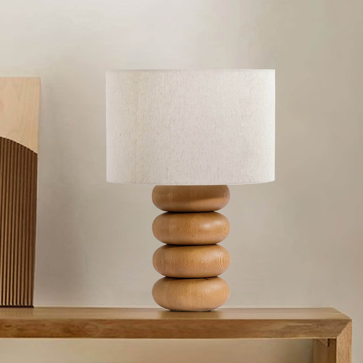 Discu Houten Tafellamp