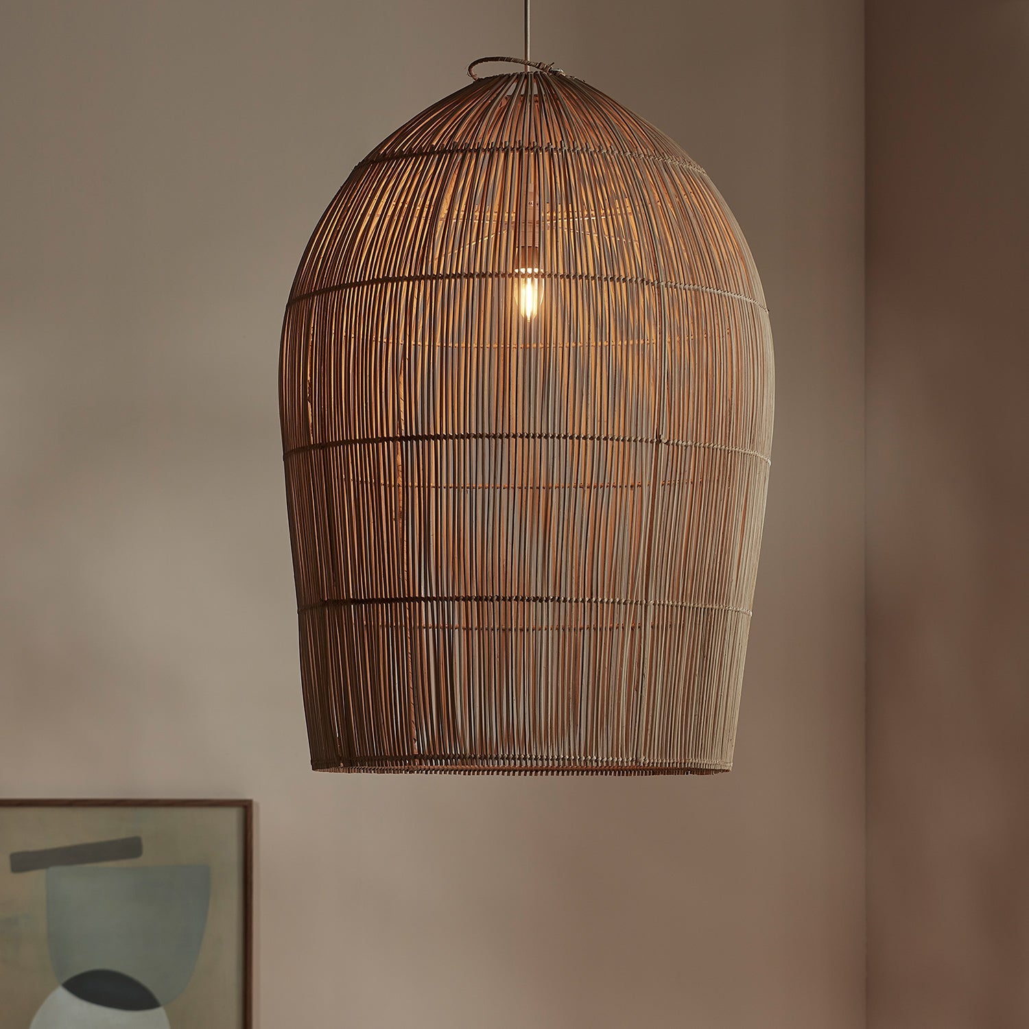 Savana Bamboe Boho Hanglamp