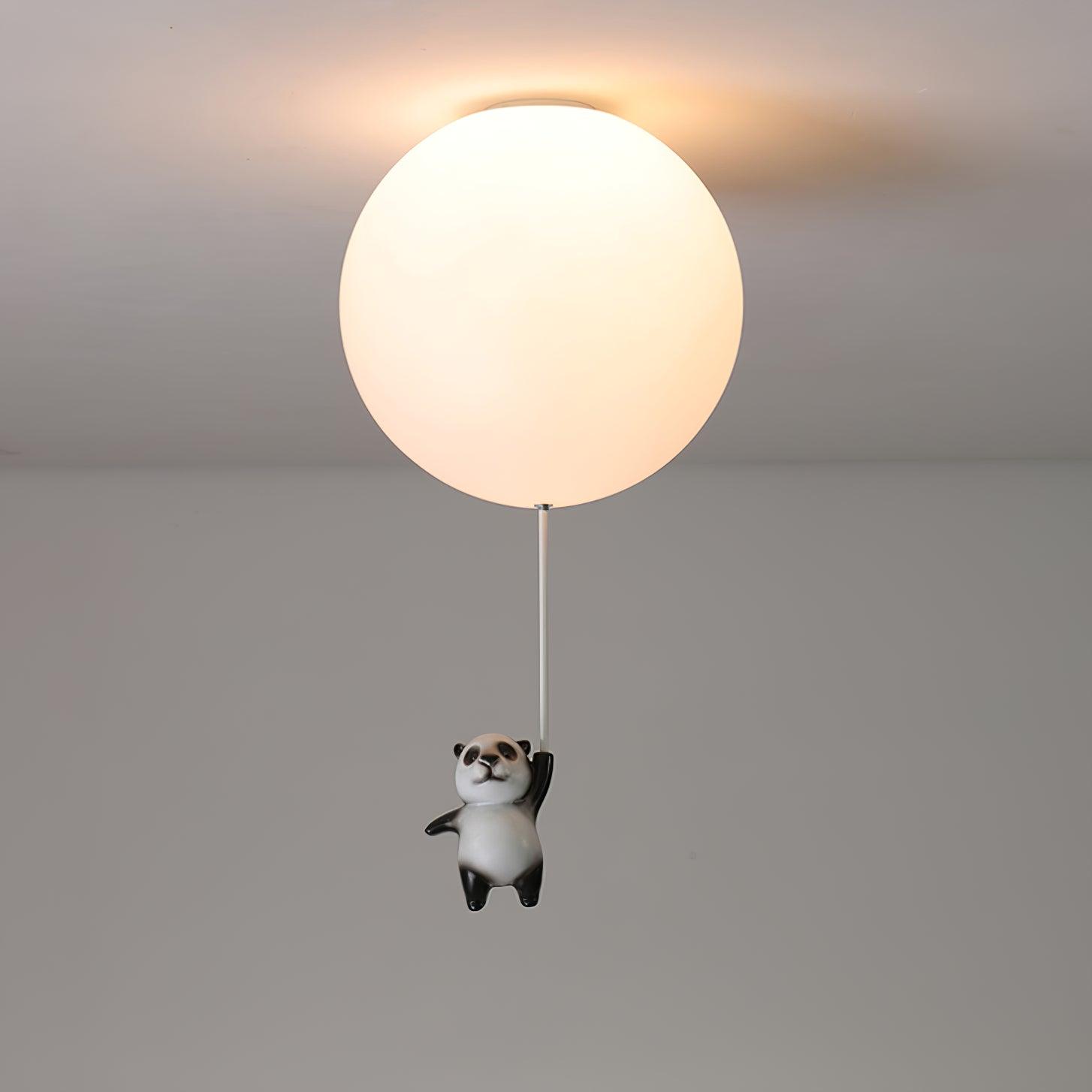Hangende Panda Beren Plafondlamp
