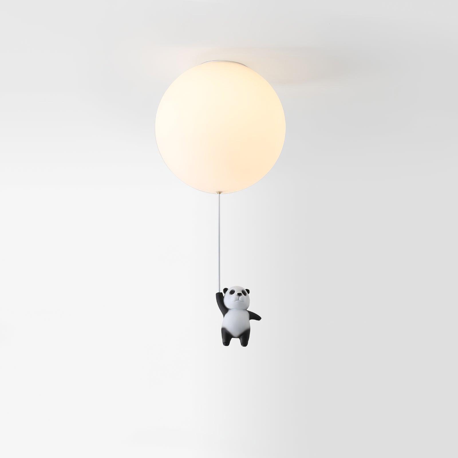 Hangende Panda Beren Plafondlamp
