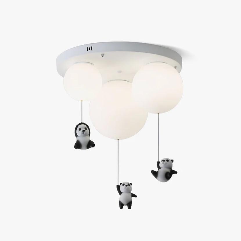 Hangende Panda Beren Plafondlamp