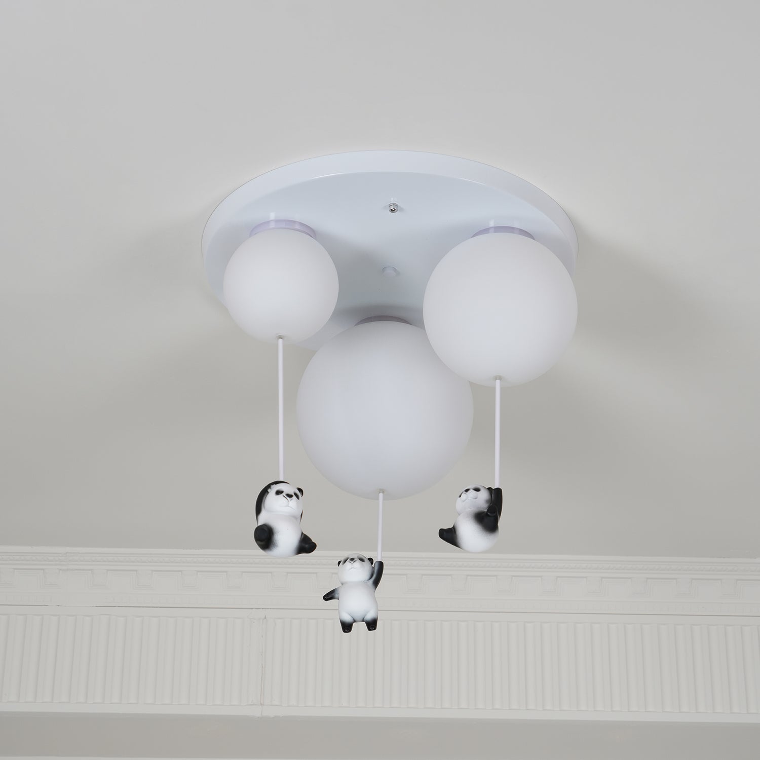 Hangende Panda Beren Plafondlamp