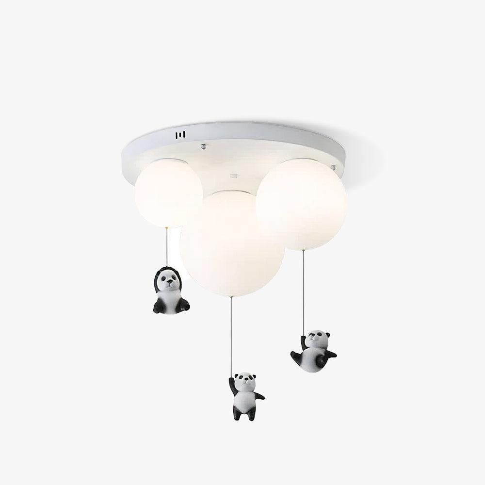 Hangende Panda Beren Plafondlamp