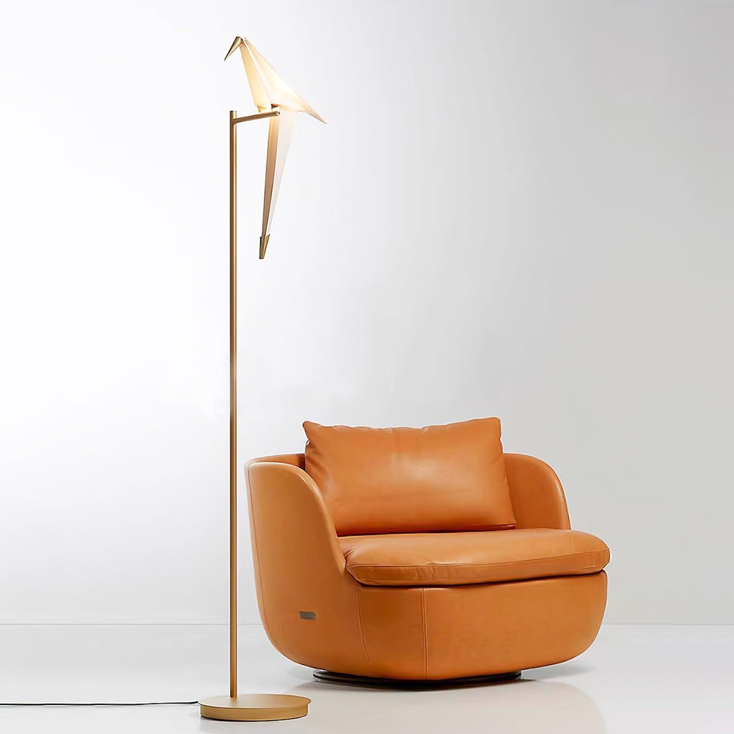 Feo Papieren Kraanvogel Vloerlamp