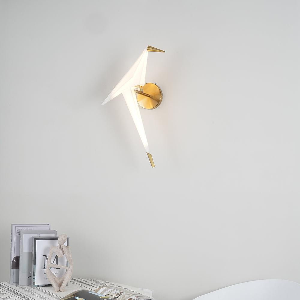 Kraanvogel Wandlamp