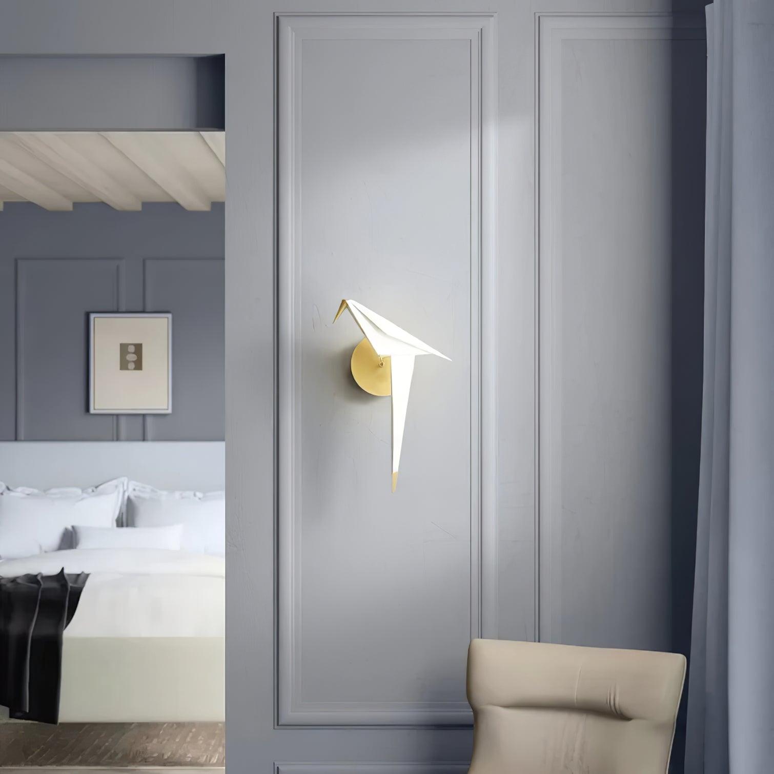 Kraanvogel Wandlamp